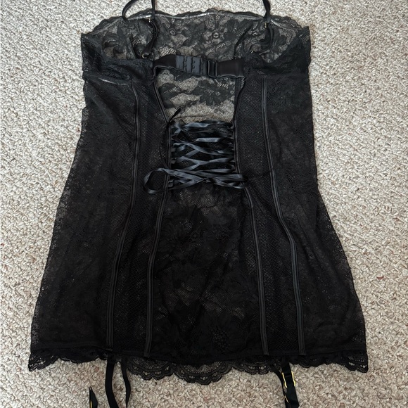 Victoria’s Secret Black Lace Lingerie - Picture 1 of 2